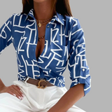 Blouse Élégante avec Col Emmy