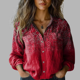 Blouse à Imprimé Floral Rétro Nanna
