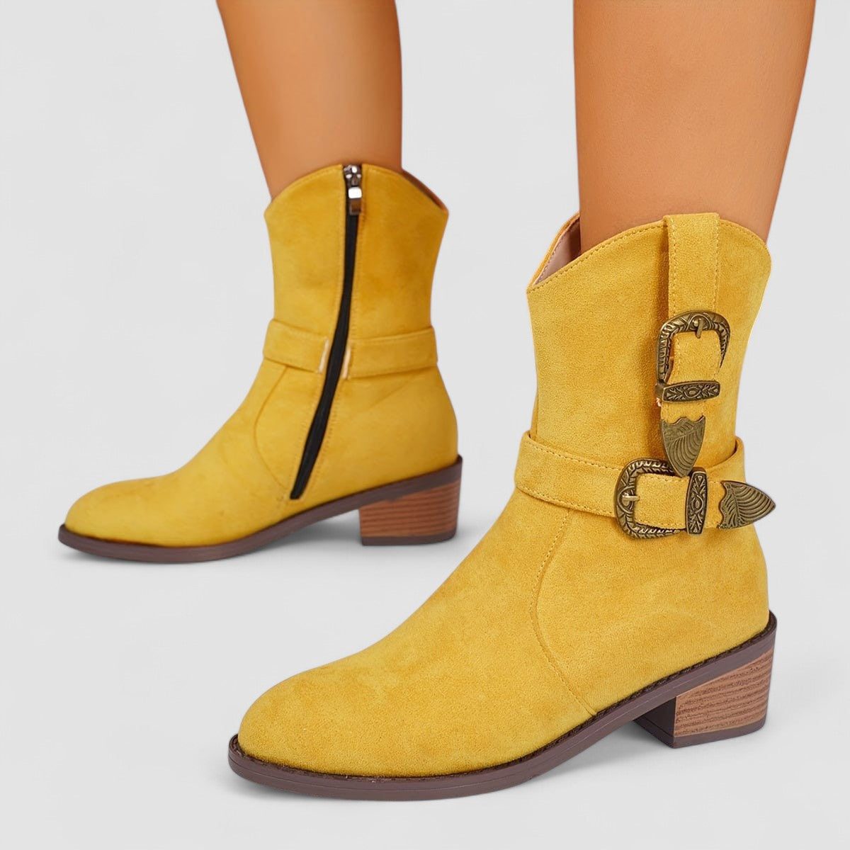 Bottes Western Rosa