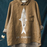 Chemise Élégante à Motif Adèle