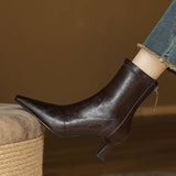 Bottines à Talon Élégant