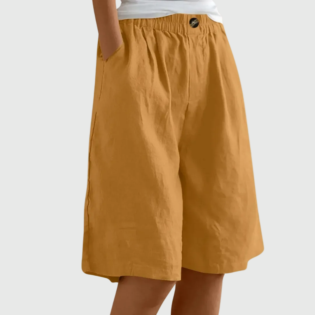 Short Ample Taille Élastique Marie