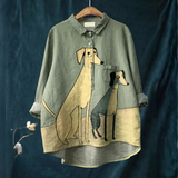 Chemise Élégante à Motif Bérénice