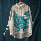 Chemise Élégante à Motif Mathilde
