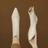 Bottines à Talon Élégant