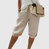 Short Capri à Cordon Camille