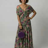 Robe Midi Décontractée à Épaules Dénudées Carine
