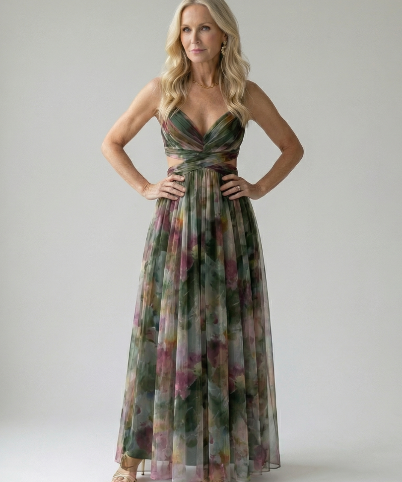 Robe Maxi Portefeuille Iseult
