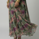 Robe Midi Décontractée à Épaules Dénudées Carine