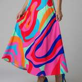 Robe Midi Croisée à Col Céline