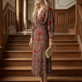 Robe Midi Portefeuille Lune