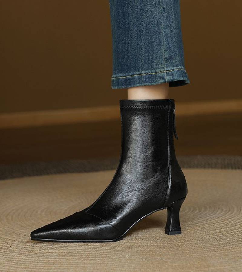 Bottines à Talon Élégant