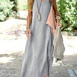 Robe Longue Confort Élégante Noémie