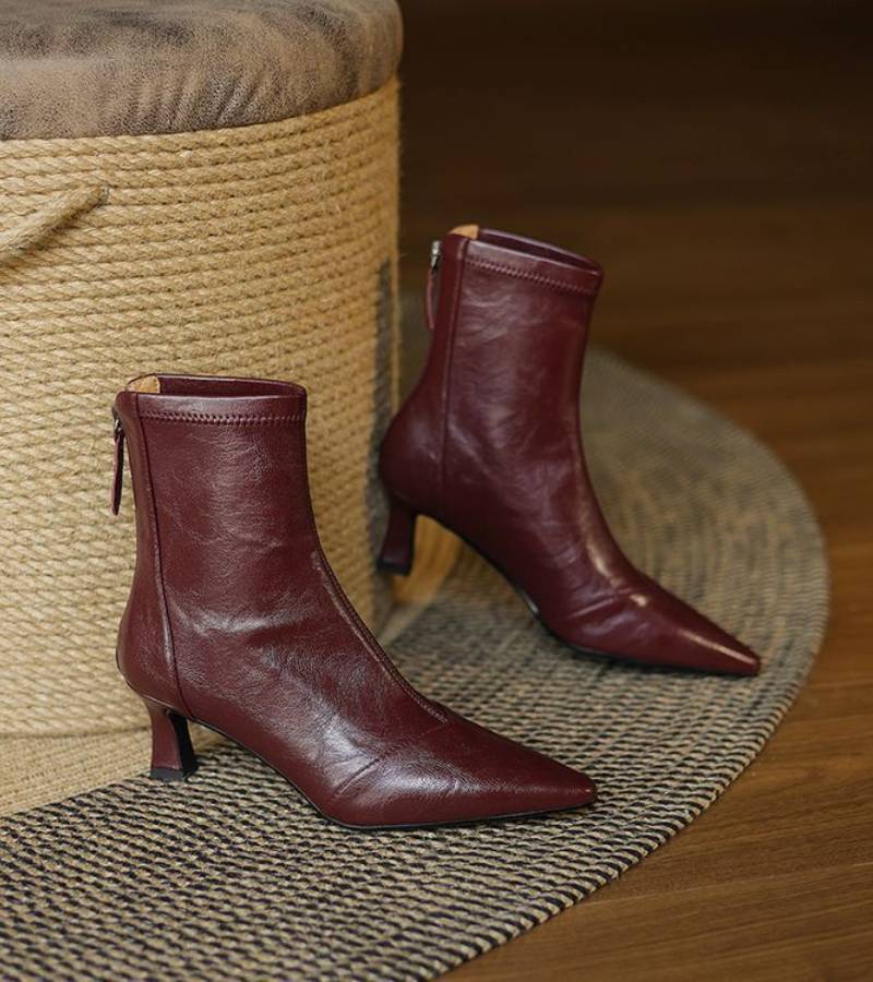 Bottines à Talon Élégant