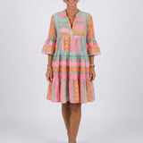 Robe à Imprimé Géométrique Maëlle