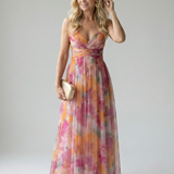 Robe Maxi Portefeuille Iseult