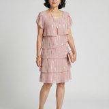 Robe Longueur Genou à Pois Marceline