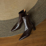 Bottines à Talon Élégant