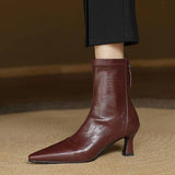 Bottines à Talon Élégant
