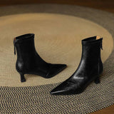 Bottines à Talon Élégant