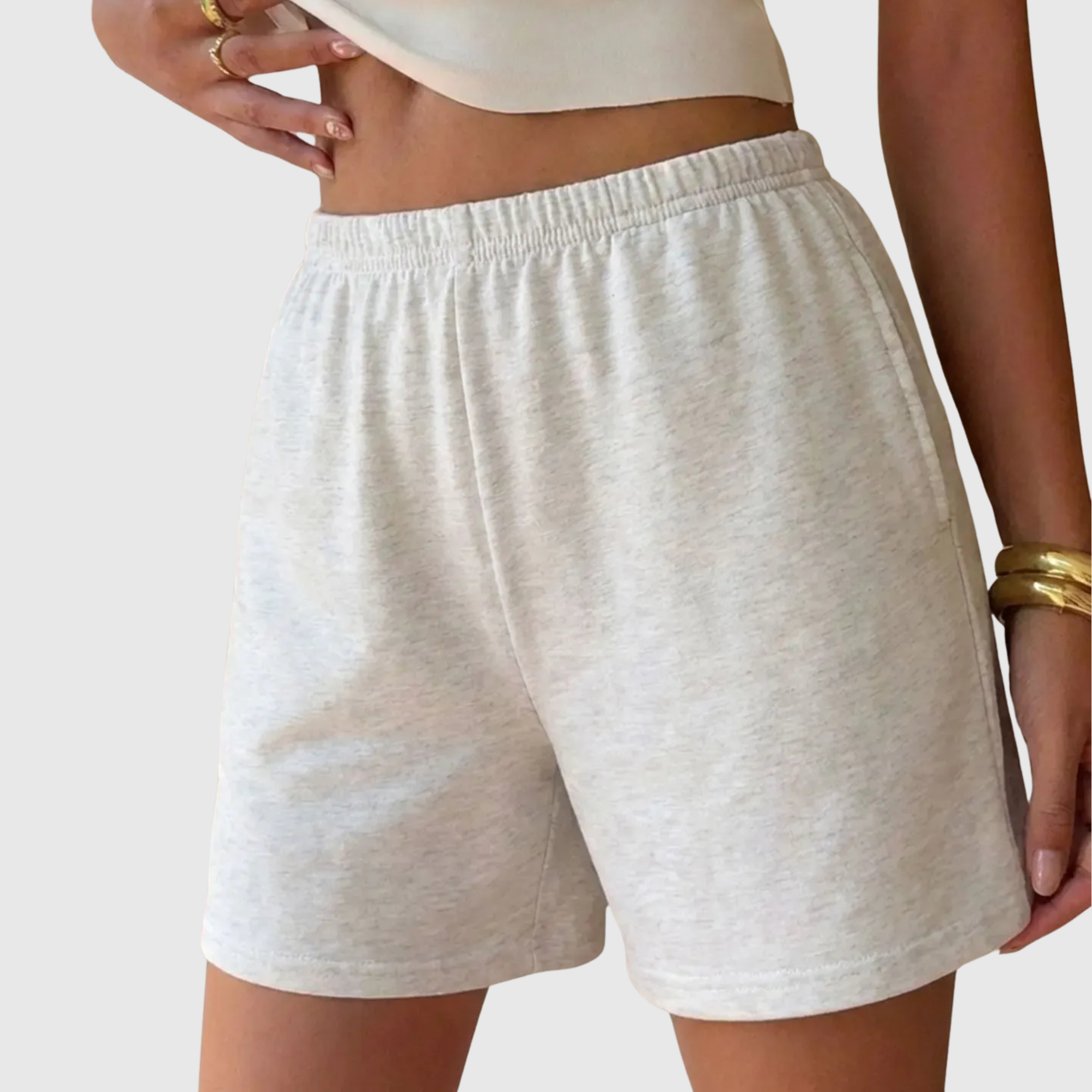Short Décontracté Respirant Taille Haute Mila