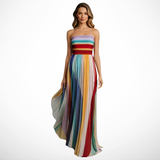 Robe Maxi Lumière Colorée