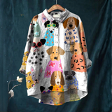 Chemise Élégante à Motif Léa