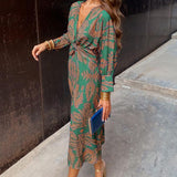 Robe Midi Élégance Florale