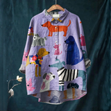 Chemise Élégante à Motif Pauline
