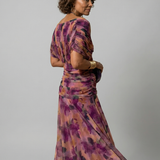 Robe Midi Décontractée à Épaules Dénudées Carine