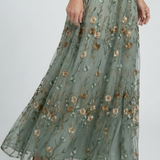 Robe Maxi Dos Nu Fleurie Célestine