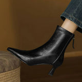 Bottines à Talon Élégant