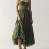 Robe en Tulle Drapée