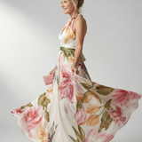 Robe Maxi Fleurie Légère Armelle