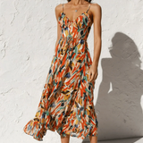Robe Midi Éclat Coloré