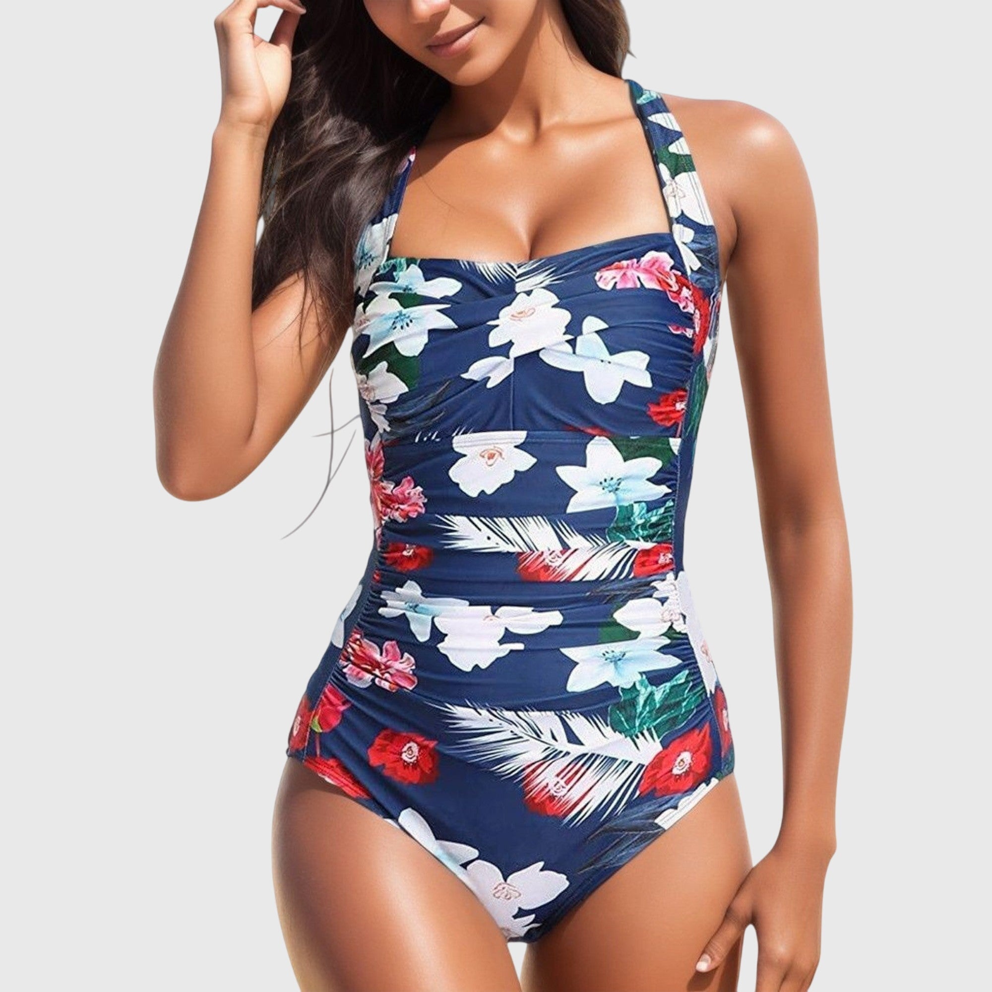 Maillot Feuillage Vert Capucine