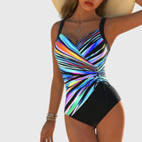 Maillot Rayé Multicolore Alizée