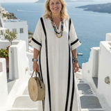 Robe Maxi à Manches Courtes Ernestine