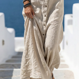 Robe Maxi à Manches Marion