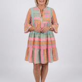 Robe à Imprimé Géométrique Maëlle