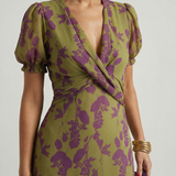 Robe Midi Florale Détendue Virginie