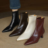 Bottines à Talon Élégant
