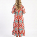 Robe Midi à Imprimé Cachemire Salomé