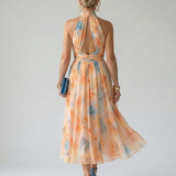 Robe Midi Dos Nu Éline