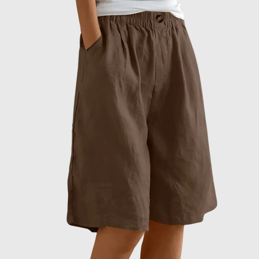 Short Ample Taille Élastique Marie