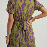 Robe Midi Florale Détendue Virginie