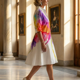 Robe de Jardin Peinte Ursule