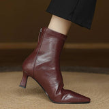 Bottines à Talon Élégant