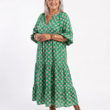 Robe Midi à Imprimé Floral Flore