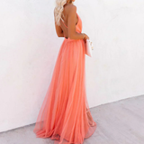 Robe Maxi Lumière Corail